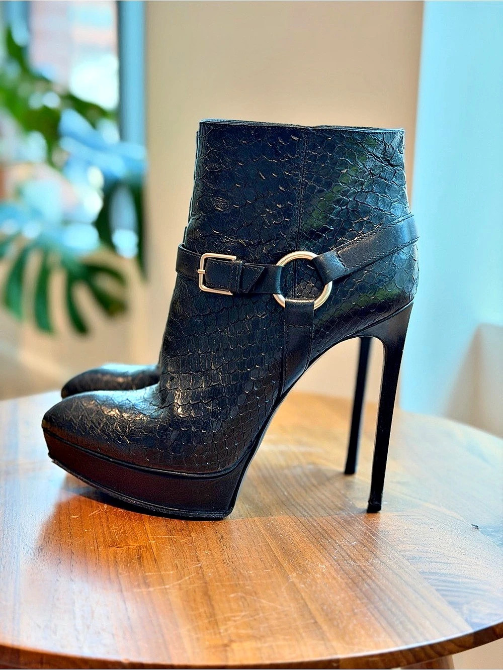Saint Laurent Python Booties / EU 39 - Picture 4 of 10